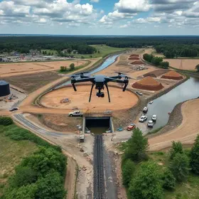 obras de piscinões no Morumbi
