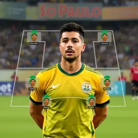 Escalação do São Paulo