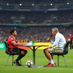 Rafinha como executivo do São Paulo